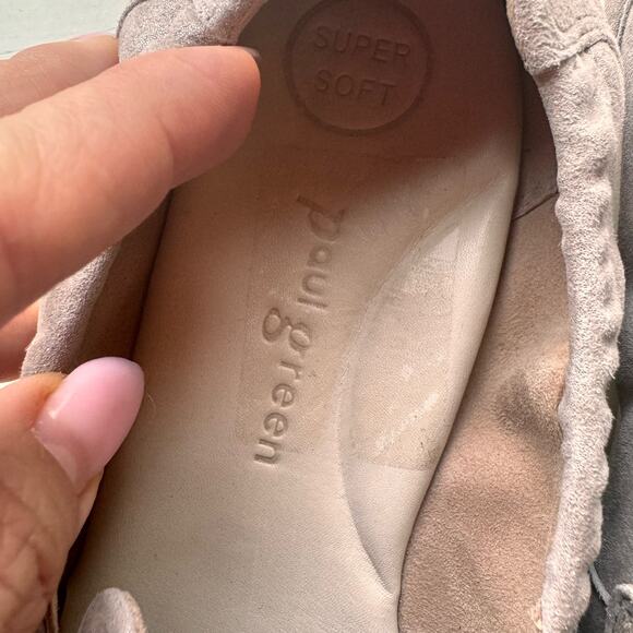 Paul Green Sally Penny Loafer in Cachemire Suede Metallic Size US 8 / AT5.5 - Picture 8 of 14